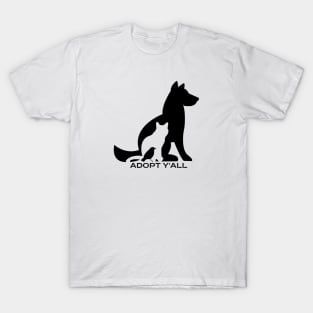 animal lover, adopt all T-Shirt